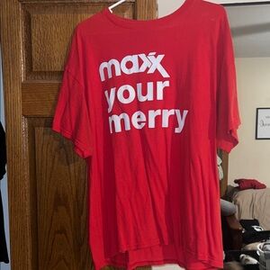 Maxx Your Merry Red T-Shirt